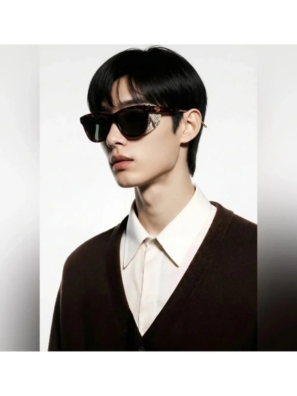 New Auth  - GG0671S Sunglasses by Gucci™ Shape: Rectangle, Material: Acetate,